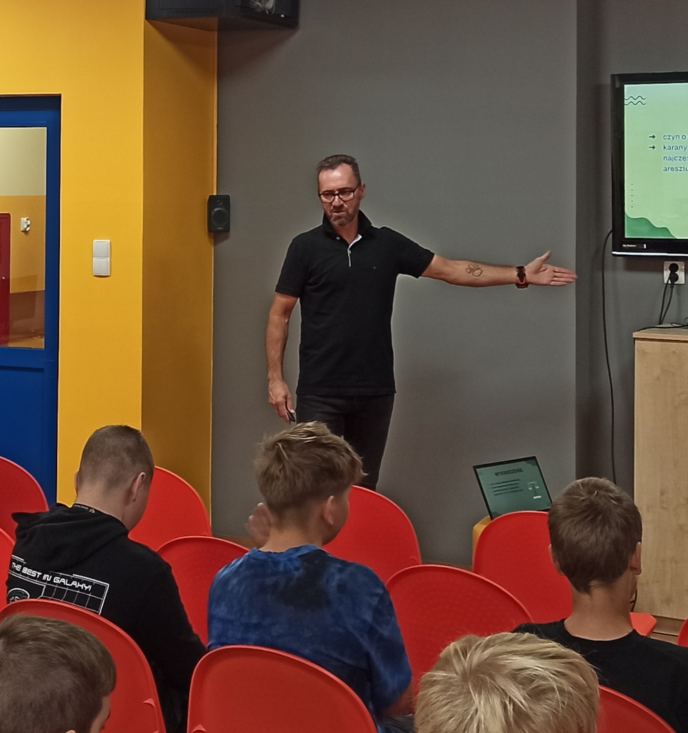 Profilaktyka Praktyków - warsztaty dla szkół - Ireneusz Brachaczek